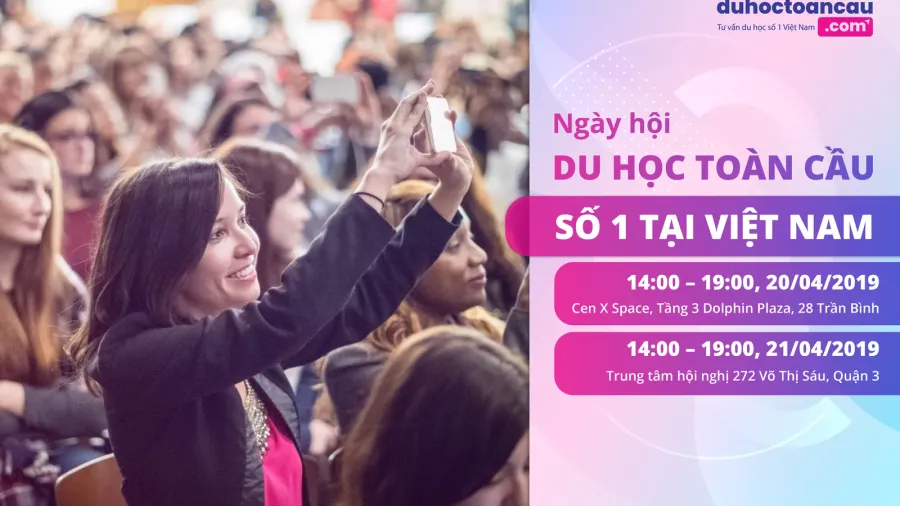 Ngày hội du học toàn cầu số 1 Việt Nam - Hành trang du học các nước 2019