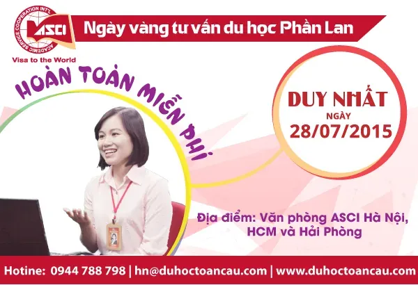 Ngày vàng Tư vấn miễn phí Du học Phần Lan 2015