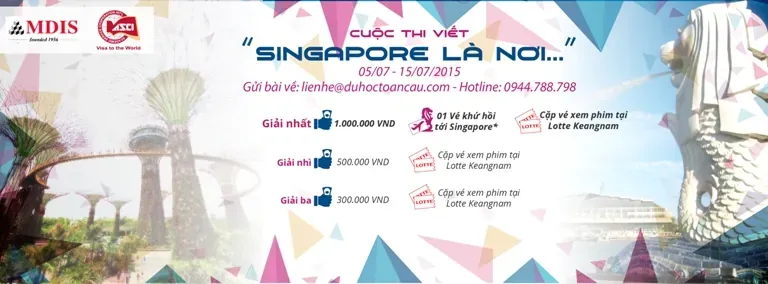 Cuộc thi viết “Singapore là nơi….”