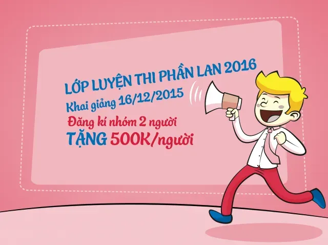 Khai giảng lớp luyện thi Toán vào đại học Phần Lan 2016