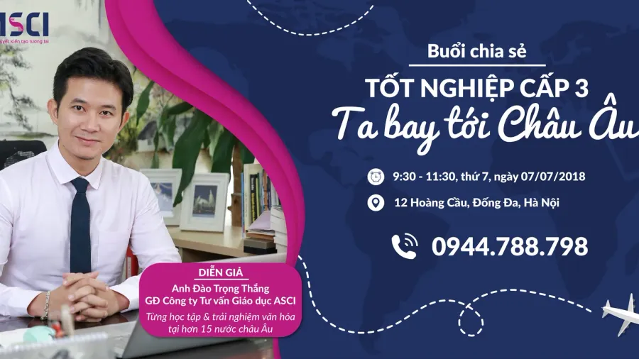 Tốt nghiệp cấp 3, đi du học châu Âu như thế nào?