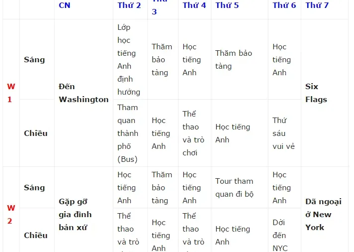 Chương trình du học hè tại Washington D.C, Mỹ 2017