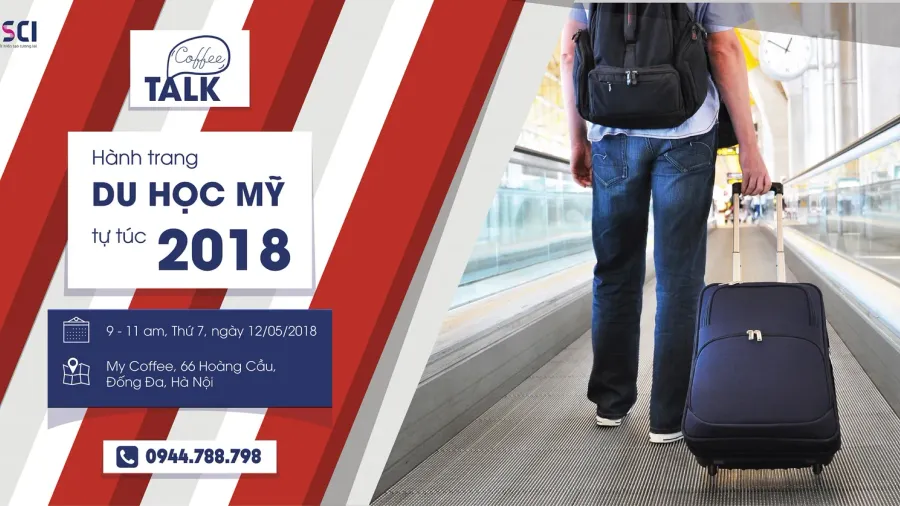 Coffee Talk “Hành trang du học Mỹ tự túc 2018”