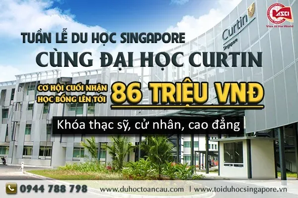 Tuần lễ du học Singapore cùng Đại học Curtin